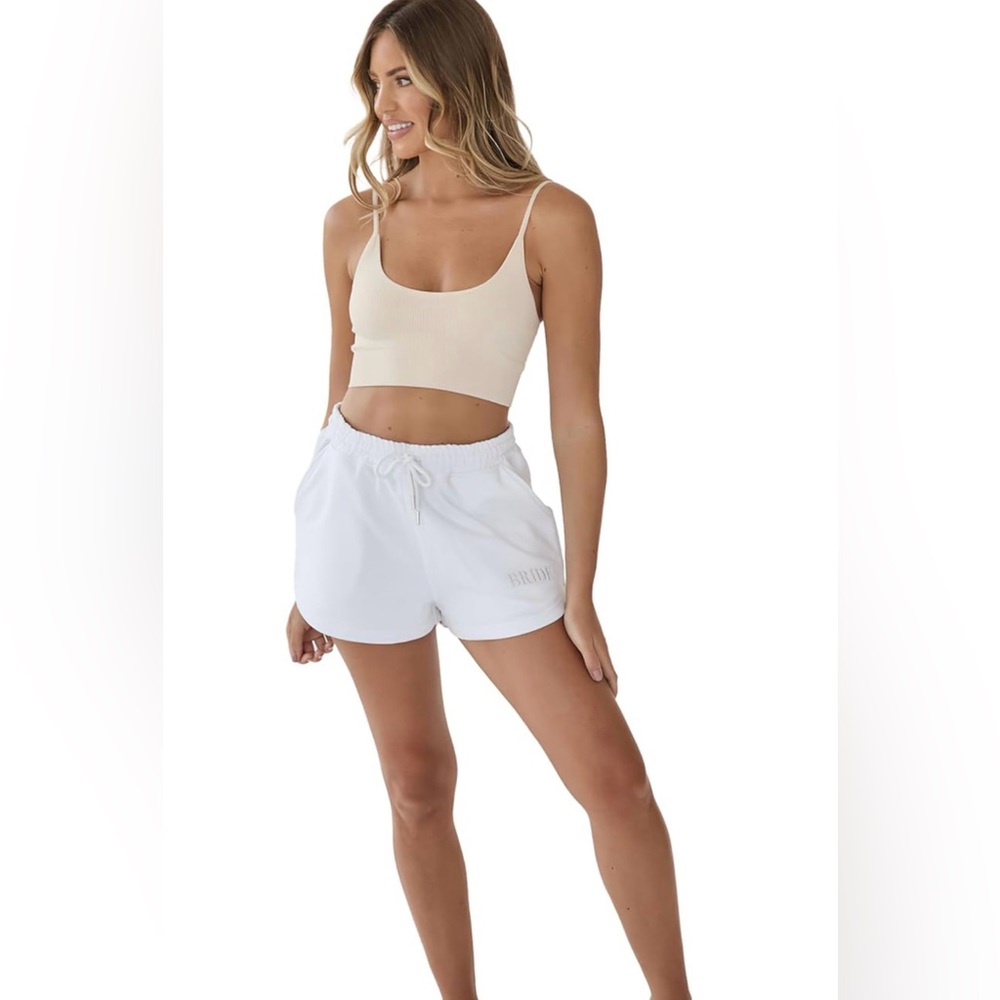 White Bride Shorts